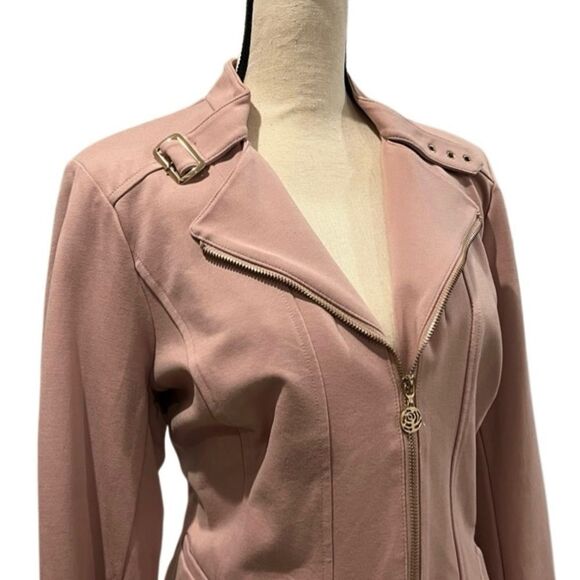 Torrid Light Pink Moto Jacket - Picture 5 of 12